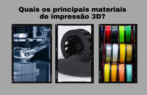 principais materiais de impressão 3d